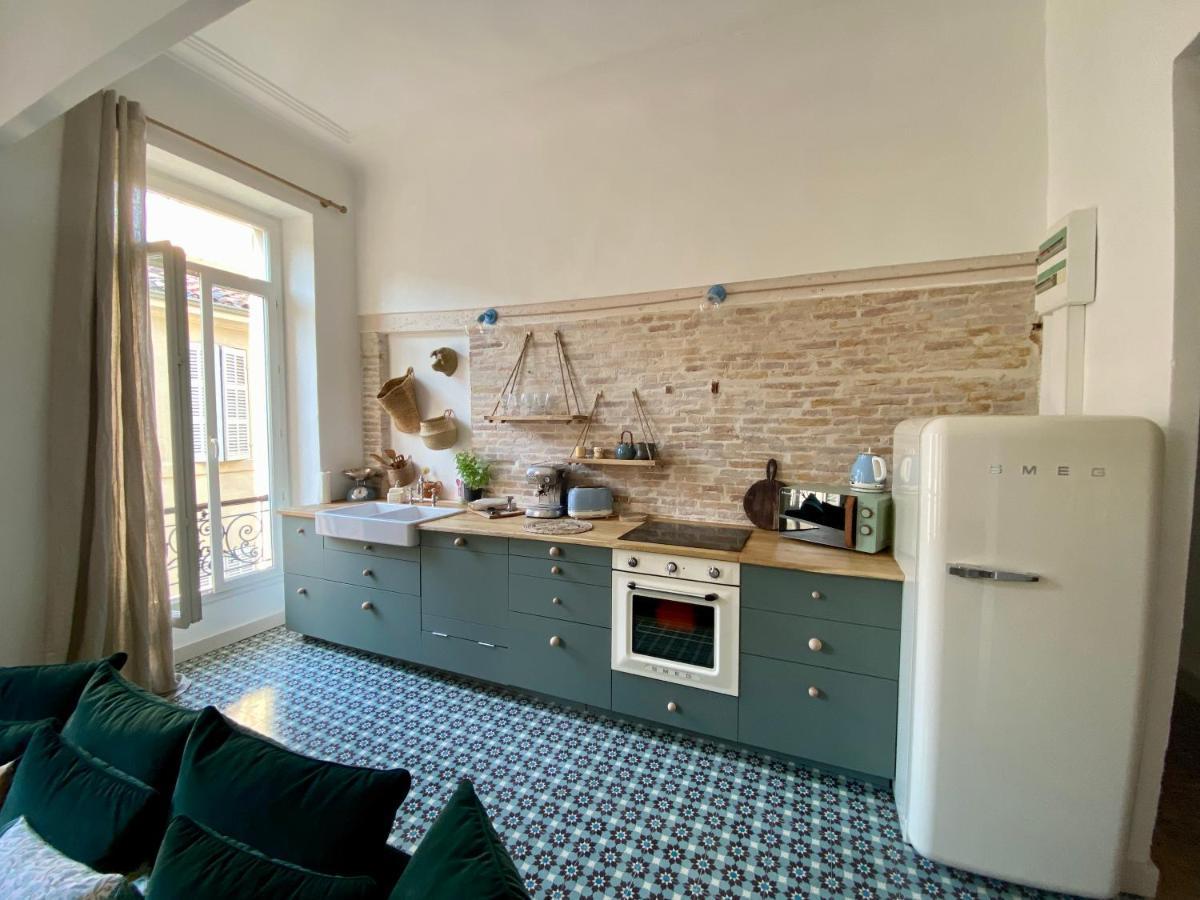 Appartement Haussmannien Rue Pietonne Opera Marseille Exterior photo